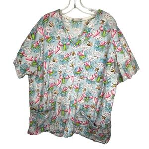 Peaches Uniforms Scrub Shirt